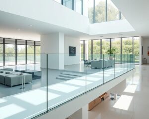 Szklane balustrady – estetyka, bezpieczeństwo i nowoczesny design